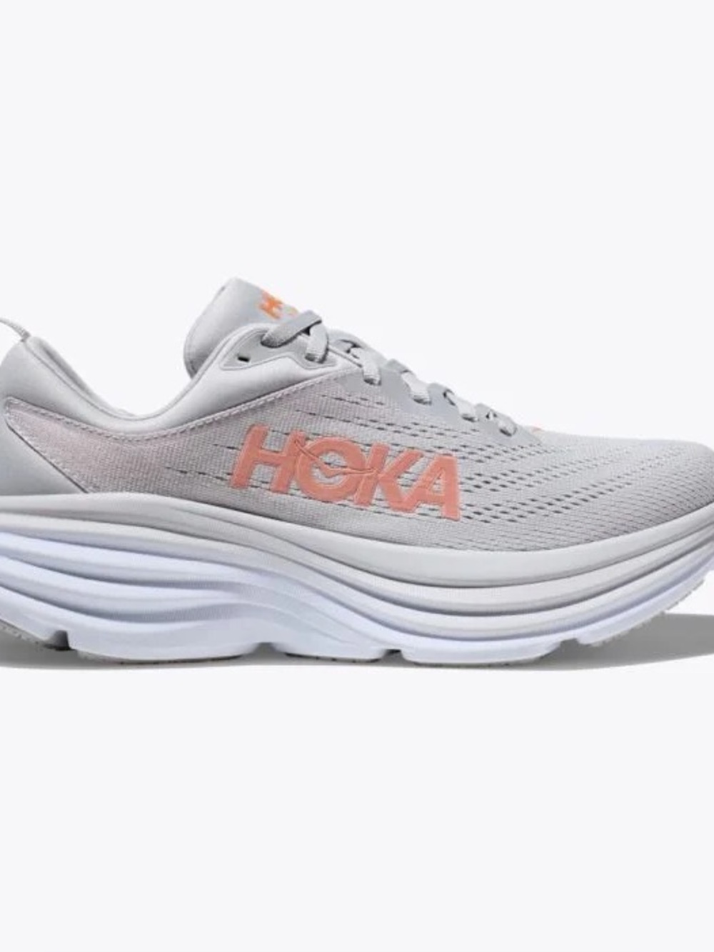 Hoka Bondi 8 Women's Sneakers Harbor Mist / Lunar Rock 9.5B